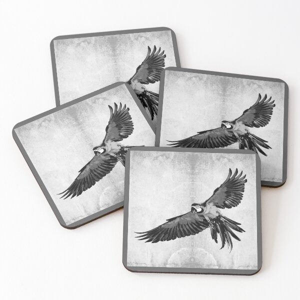 Item preview, Macaw Parrot in Full Flight designed and sold by Ghoul Enterprises.