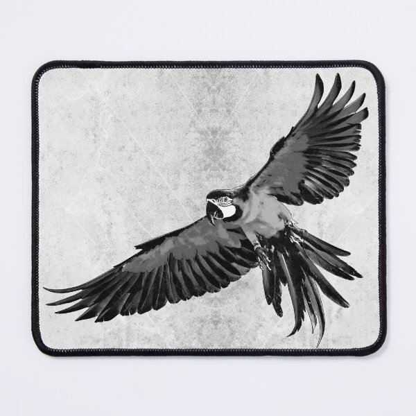 Item preview, Macaw Parrot in Full Flight designed and sold by Ghoul Enterprises.