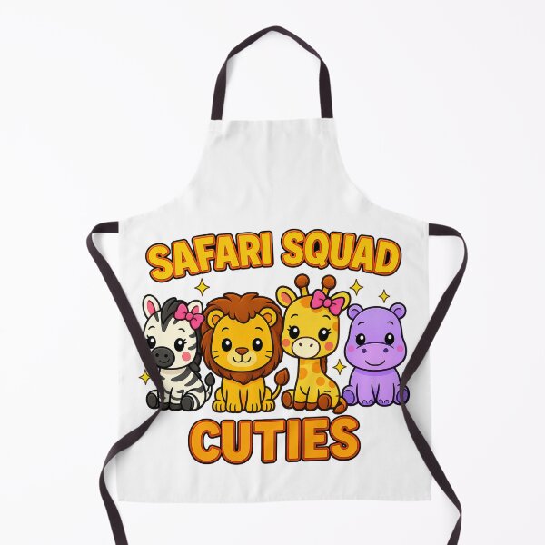 Item preview, Safari Squad Cuties | Cute Kawaii Safari Animals | Kids Animal Lover Gift designed and sold by ChampagnFashion.