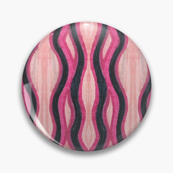Item preview, Chic Tempest- Black, Pink, Magenta Abstract Artwork designed and sold by Little Lucid Mind.