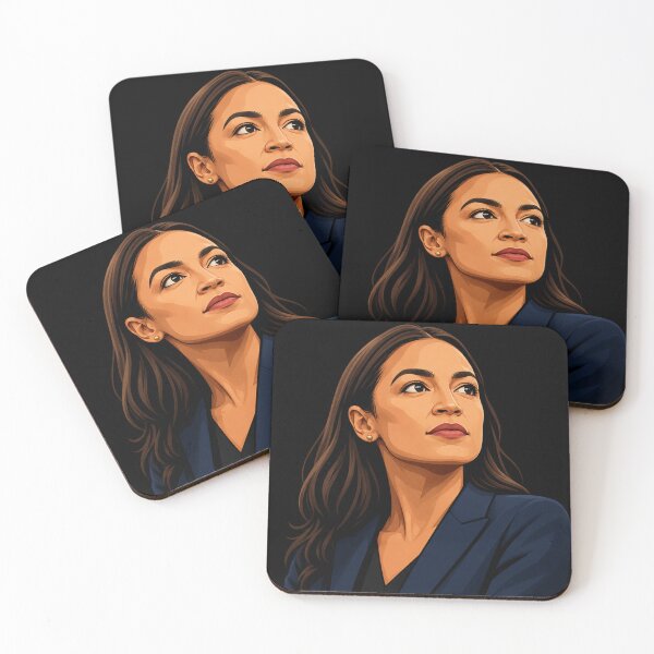 Item preview, Alexandria Ocasio Cortez Portrait designed and sold by Owcomm.