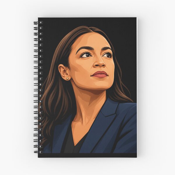 Item preview, Alexandria Ocasio Cortez Portrait designed and sold by Owcomm.