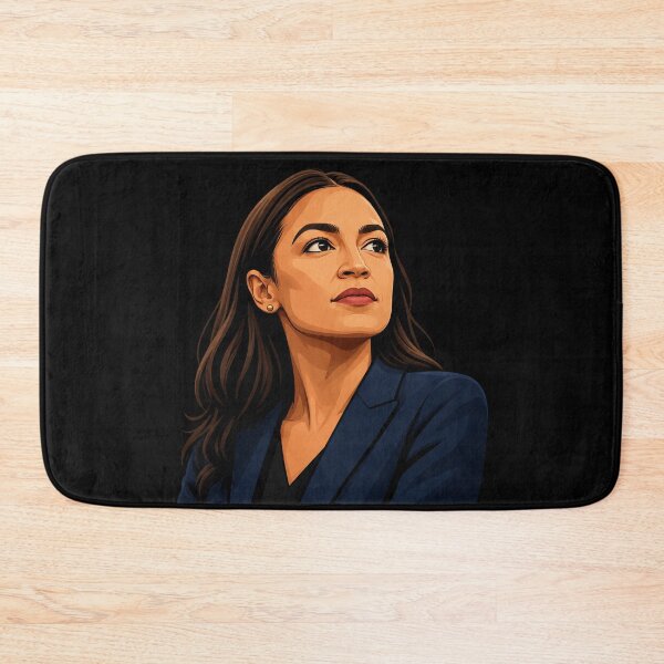 Item preview, Alexandria Ocasio Cortez Portrait designed and sold by Owcomm.