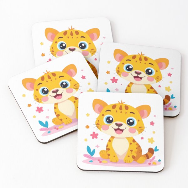Item preview, Adorable Baby Leopard Illustration designed and sold by Orayah-Kids.