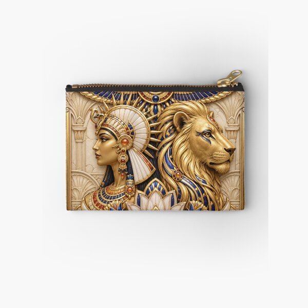 Item preview, Solar Queen and Golden Lion – Celestial Sun Guardian designed and sold by sunbowjp stadio.