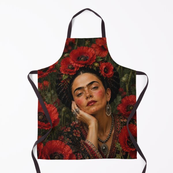 Item preview, Amapola roja Frida Kahlo designed and sold by Muycote.