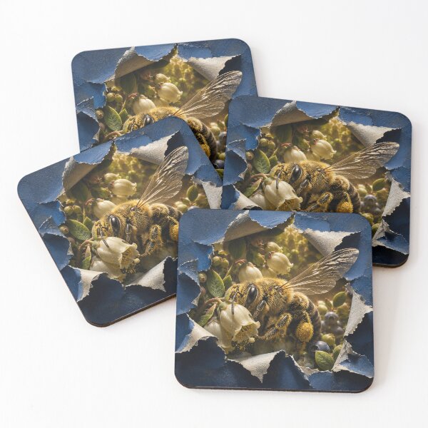 Item preview, The Flower Hears the Bee designed and sold by FieldFormStudio.