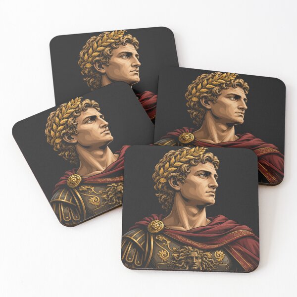 Item preview, Julius Caesar Majestic Ancient Roman Emperor Portrait designed and sold by Owcomm.