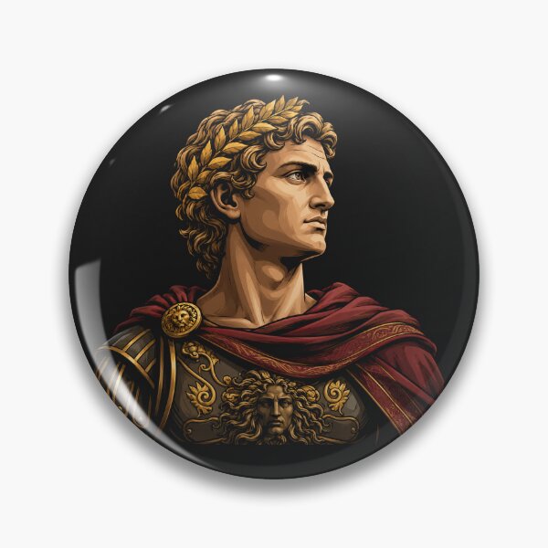 Item preview, Julius Caesar Majestic Ancient Roman Emperor Portrait designed and sold by Owcomm.