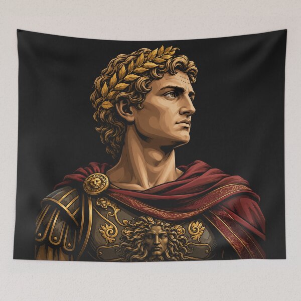 Item preview, Julius Caesar Majestic Ancient Roman Emperor Portrait designed and sold by Owcomm.