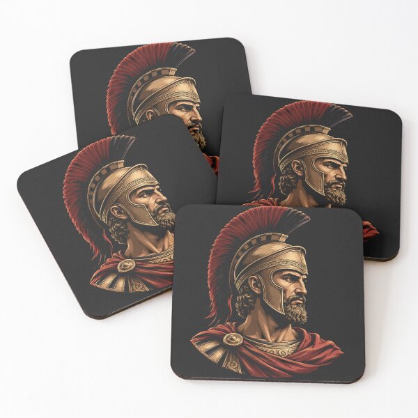 Item preview, Spartan Classic Ancient Greek Warrior Portrait designed and sold by Owcomm.