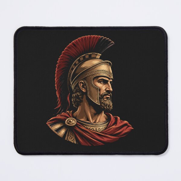 Item preview, Spartan Classic Ancient Greek Warrior Portrait designed and sold by Owcomm.