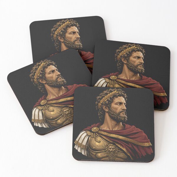 Item preview, Classic Roman Emperor Laurel Wreath Portrait designed and sold by Owcomm.