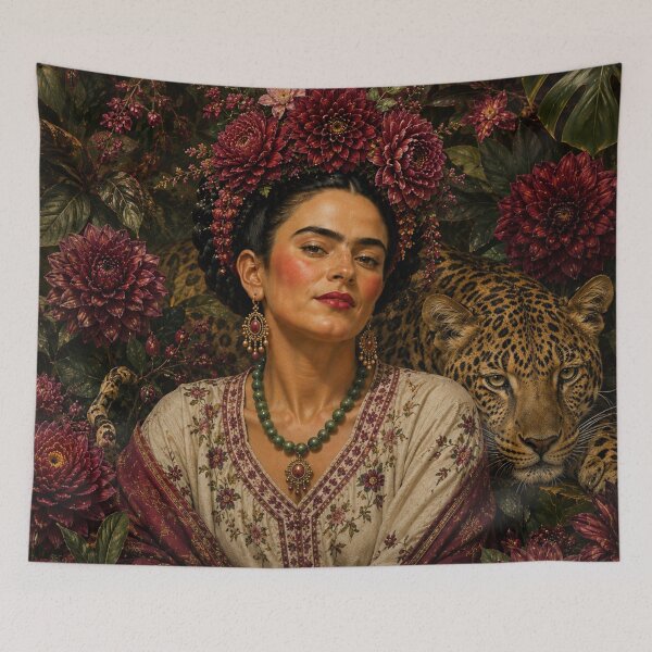 Item preview, Frida Kahlo Dalhia designed and sold by Muycote.