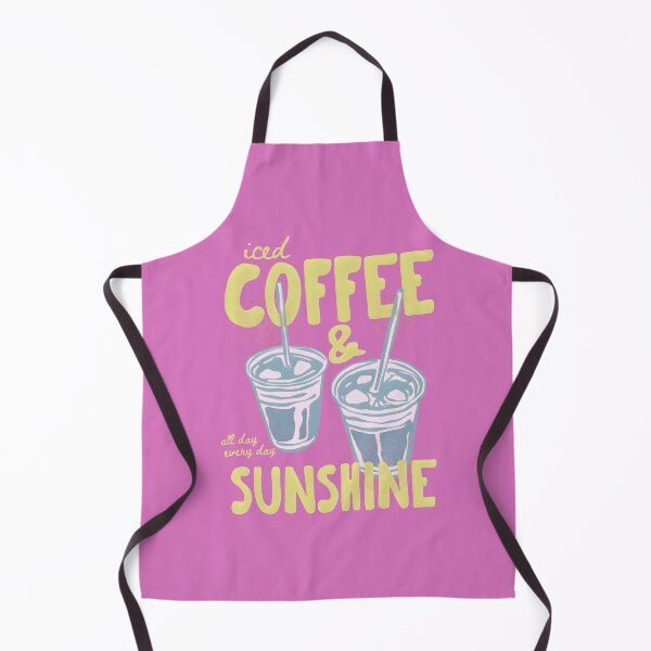 Item preview, Iced Coffee and Sunshine Shirt, Cute Summer Coffee Graphic, Retro Cold Brew Lover Gift, Sunny Vacation Aesthetic, Coffee Lover Vintage Design designed and sold by Catspeachy.
