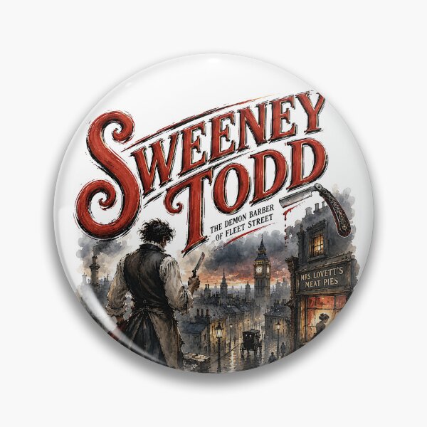 Item preview, Sweeney Todd the Musical designed and sold by Lyric Vault - Rock on.