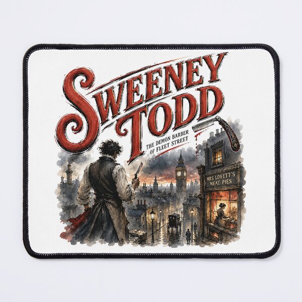 Item preview, Sweeney Todd the Musical designed and sold by Lyric Vault - Rock on.