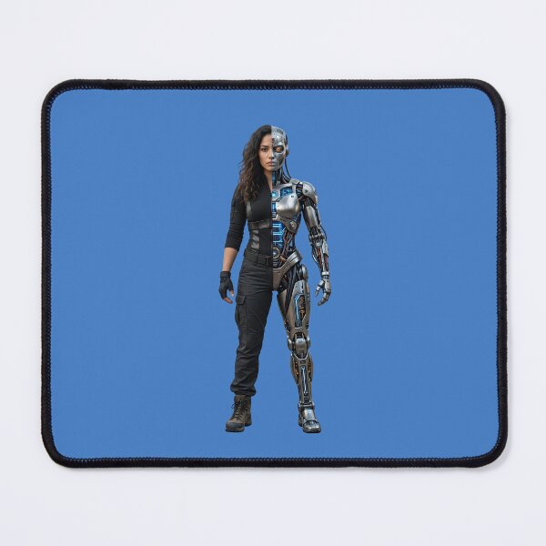 Item preview, Future Female Android Metallic Bionic Human designed and sold by digitalbob60.