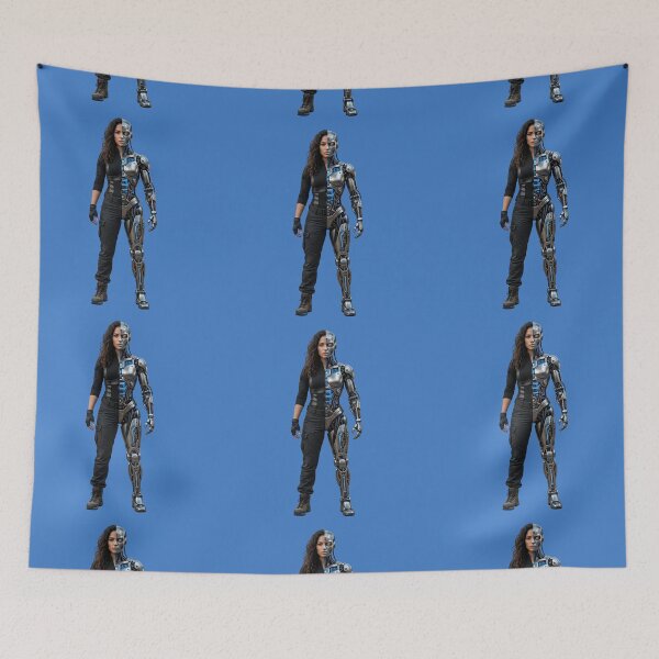 Item preview, Future Female Android Metallic Bionic Human designed and sold by digitalbob60.