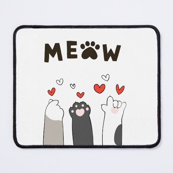 Item preview, Meow Finger Heart: Kawaii Cat Paws and Anime Aesthetic designed and sold by OlgaLuna_design.