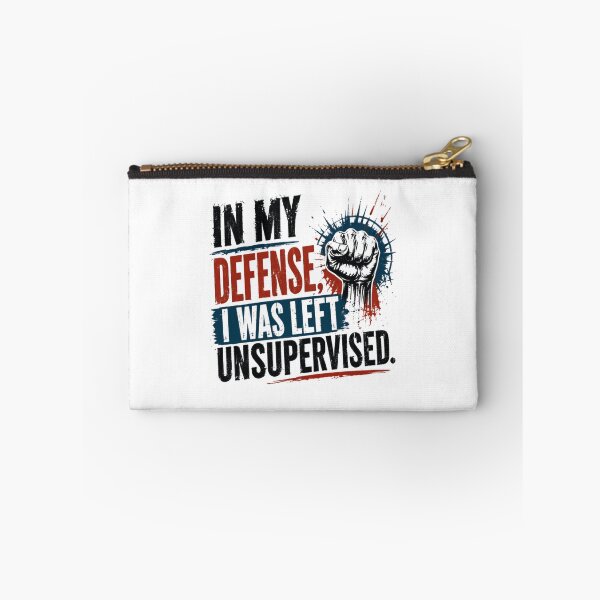 Item preview, In My Defense, I Was Left Unsupervised Funny Quote Independent Spirit Humorous Gift designed and sold by RetroMini2026.