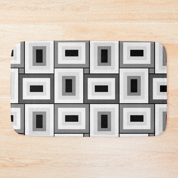 Item preview, Mid-Century Modern Black And White Contemporary Geometric Pattern designed and sold by DEC02.