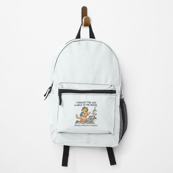 Item preview, Funny Dog Hiking The Mountain Trail designed and sold by Owcomm.