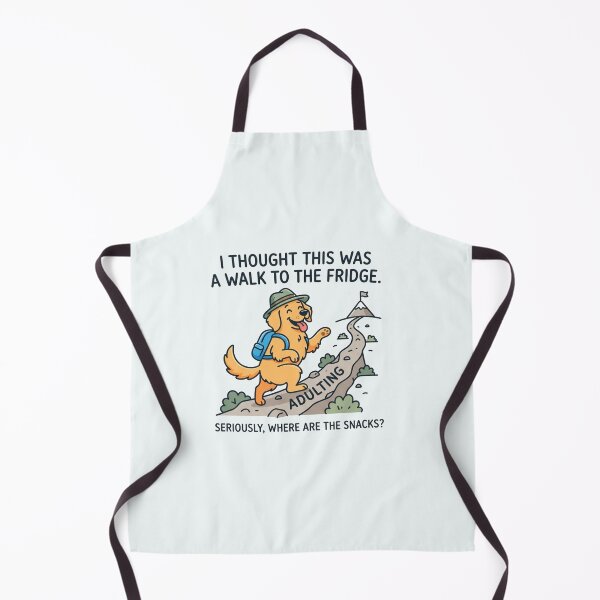 Item preview, Funny Dog Hiking The Mountain Trail designed and sold by Owcomm.