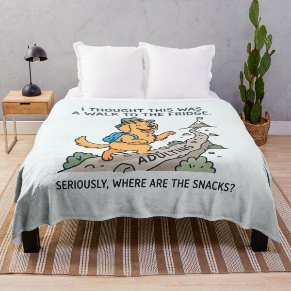 Item preview, Funny Dog Hiking The Mountain Trail designed and sold by Owcomm.