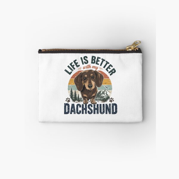 Item preview, Life Is Better With My Dachshund Dog Lover Pet Owner designed and sold by RetroMini2026.