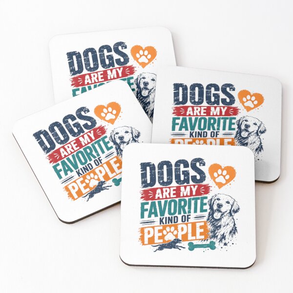 Item preview, Dogs Are My Favorite Kind Of People Dog Lover Pet Owner Canine Enthusiast designed and sold by RetroMini2026.