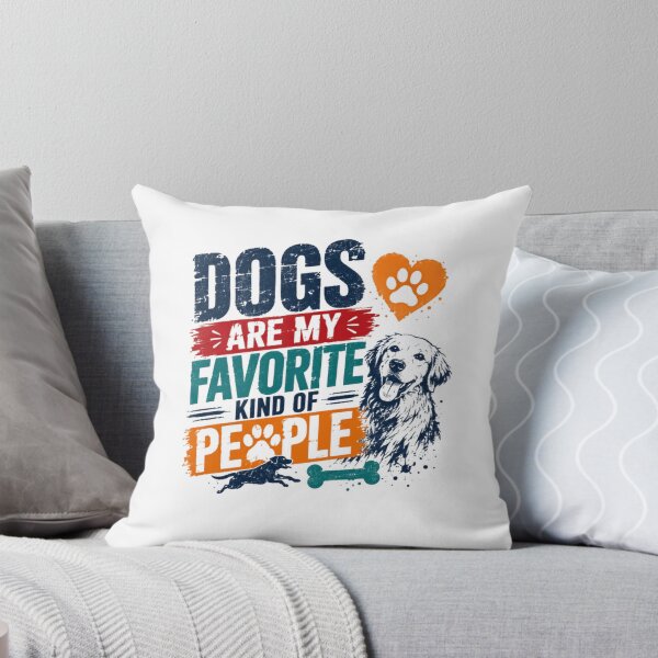 Item preview, Dogs Are My Favorite Kind Of People Dog Lover Pet Owner Canine Enthusiast designed and sold by RetroMini2026.