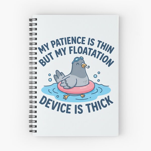 Item preview, My Patience Is Thin But My Floatation Device Is Thick designed and sold by Owcomm.