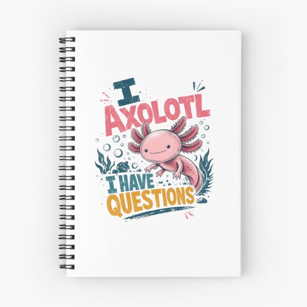 Item preview, I Axolotl I Have Questions Funny Axolotl Lover Amphibian designed and sold by RetroMini2026.
