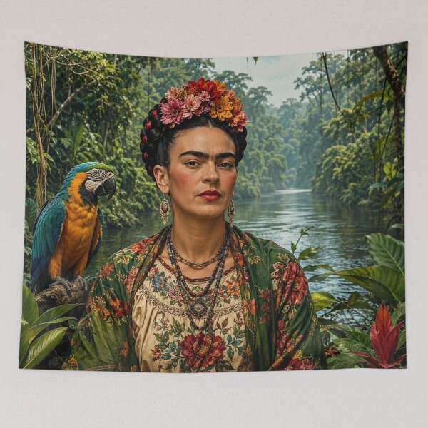 Item preview, frida Kahlo wildlife designed and sold by Muycote.