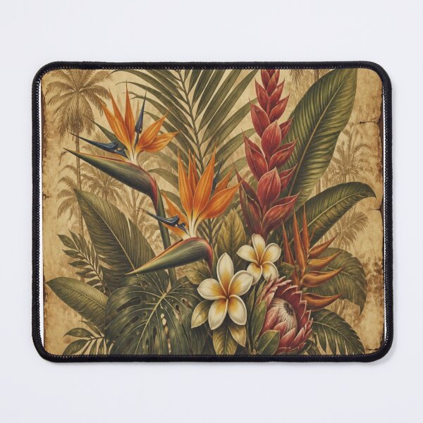 Item preview, Antique Scientific Botanical Poster Vintage Palm Leaves Print designed and sold by Gameshalah's Designs Hub.
