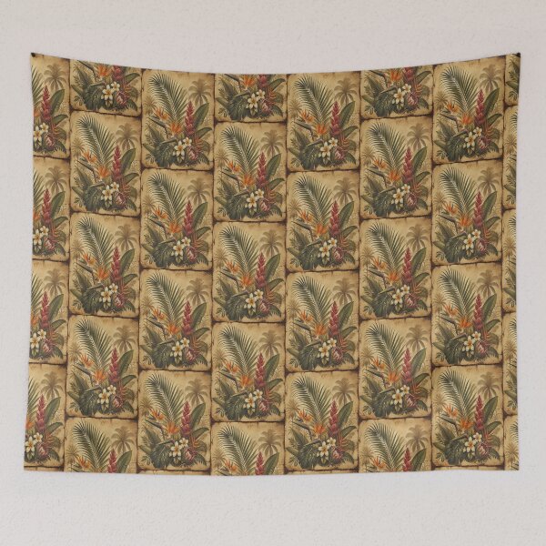 Item preview, Antique Scientific Botanical Poster Vintage Palm Leaves Print designed and sold by Gameshalah's Designs Hub.