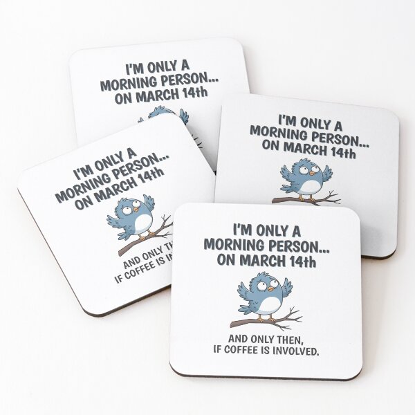 Item preview, Im Only A Morning Person On March 14th designed and sold by Owcomm.