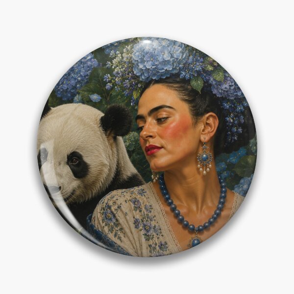 Item preview, Frida Blue Panda designed and sold by Muycote.