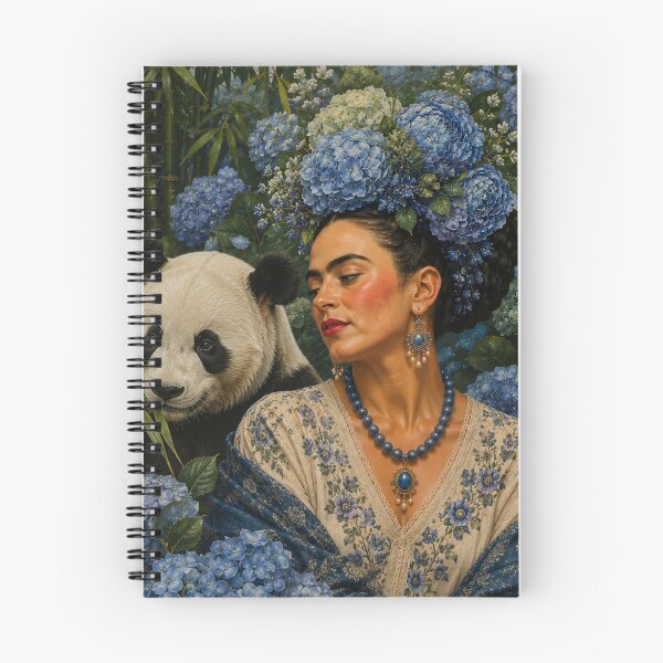 Item preview, Frida Blue Panda designed and sold by Muycote.