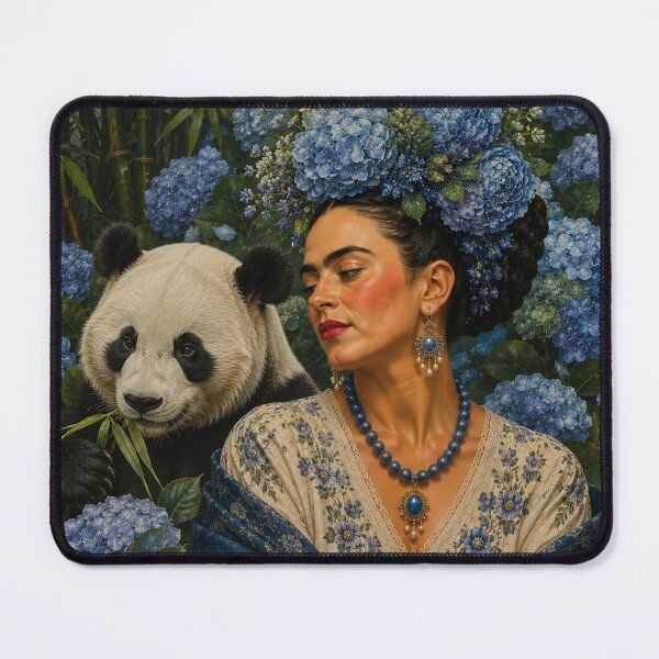 Item preview, Frida Blue Panda designed and sold by Muycote.