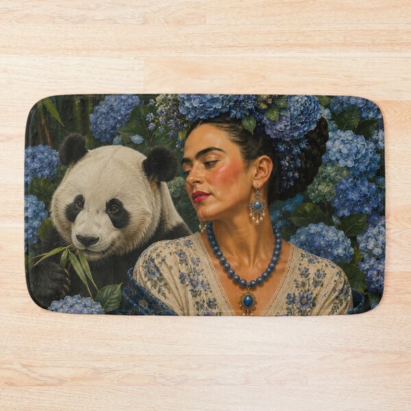 Item preview, Frida Blue Panda designed and sold by Muycote.