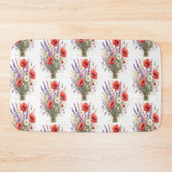 Item preview, Delicate Watercolor Wildflower Bouquet Pastel Field Poster designed and sold by Gameshalah's Designs Hub.