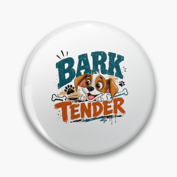 Item preview, Bark Tender Funny Dog Owner Puppy Lover Canine Humor designed and sold by RetroMini2026.