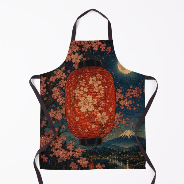 Item preview, Japanese Sakura Lantern Night designed and sold by Silent Japan Studio.