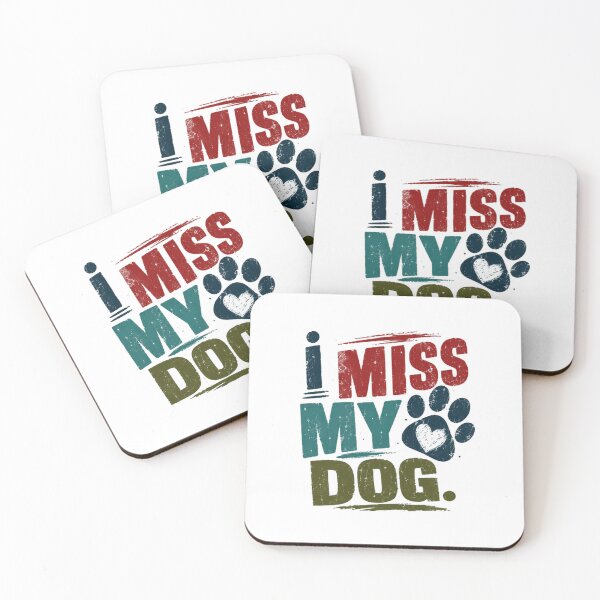 Item preview, I Miss My Dog Pet Owner Dog Lover Animal Companion designed and sold by RetroMini2026.