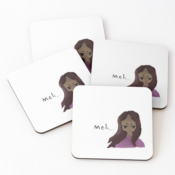 Item preview, Meh girl vibe designed and sold by HalfBrilliant.