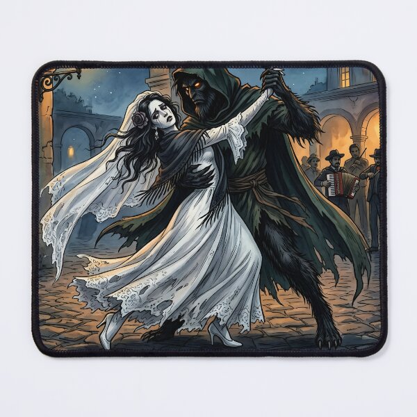 Item preview, The Tango of La Llorona and El Cucuy designed and sold by Sassy Geezer.