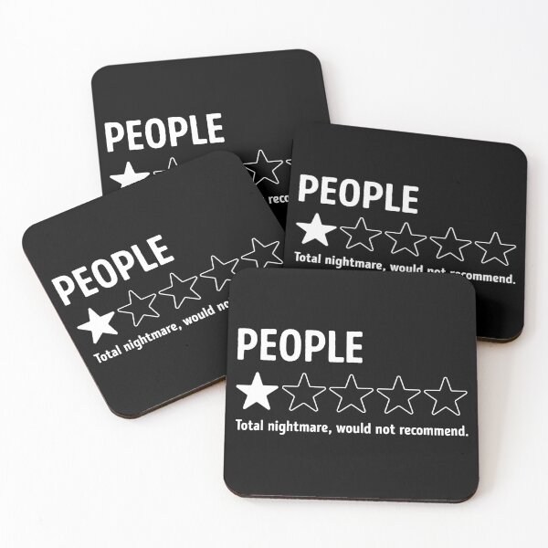 Item preview, People One Star Total Nightmare Funny designed and sold by WhistleCloset.