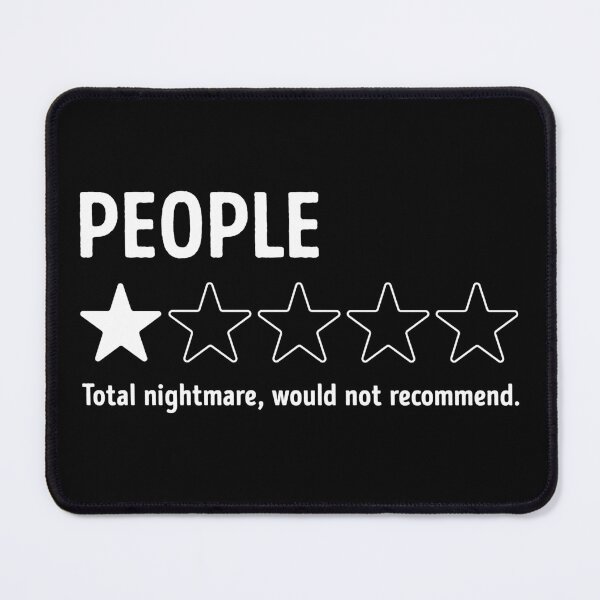 Item preview, People One Star Total Nightmare Funny designed and sold by WhistleCloset.